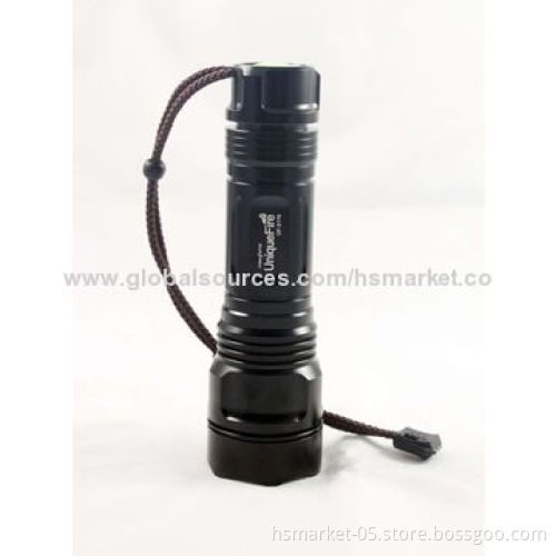 LED flashlight-type bulb, 1 x 26650 rechargeable, Cree XM-L T6 LED, 10 watts, 1100lmNew
